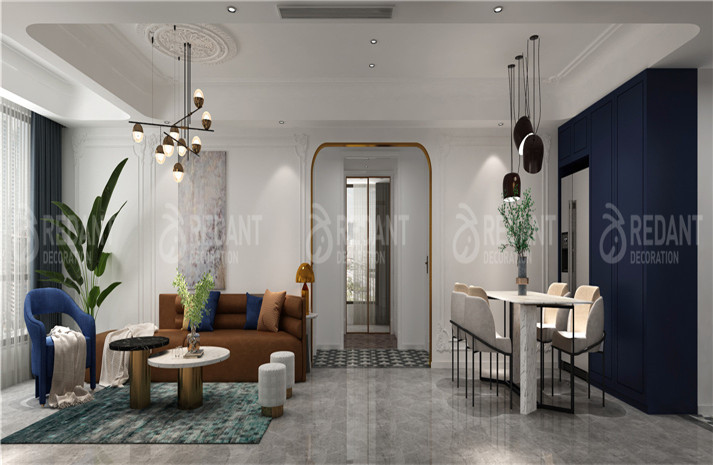 汇金新城 | 138平法式简约风格案例