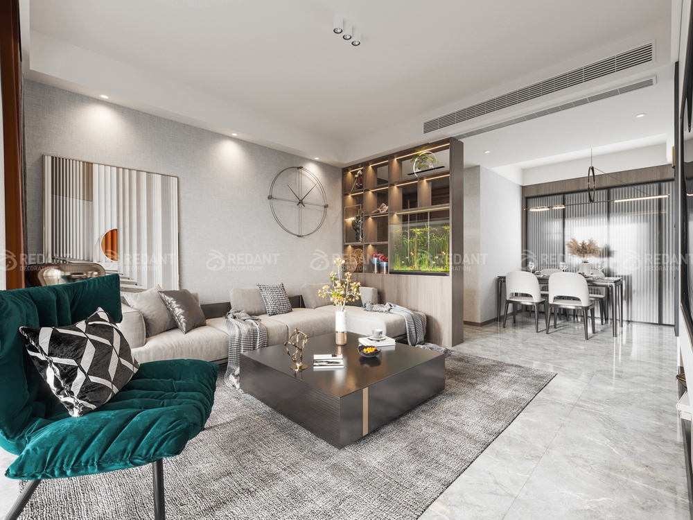 锦悦湾 | 130㎡现代风格装修效果图