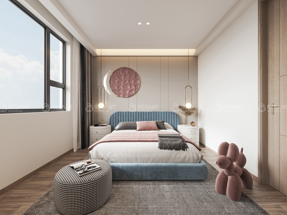 银城原溪170㎡现代风格别墅装修效果图