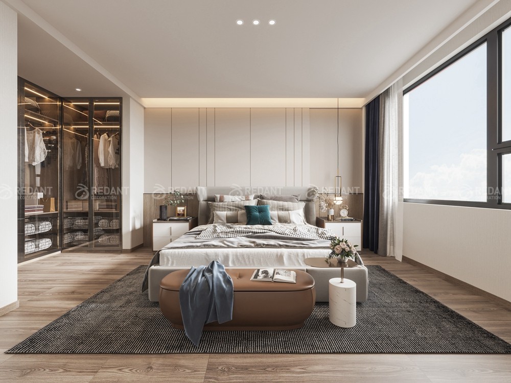 银城原溪170㎡现代风格别墅装修效果图