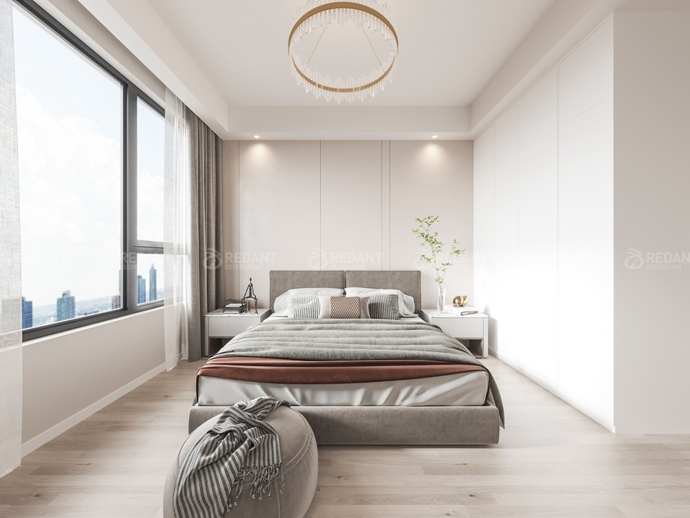 天裕人家140㎡现代风格四居室装修效果图