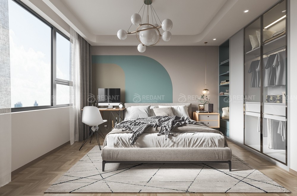 天裕人家140㎡现代风格四居室装修效果图