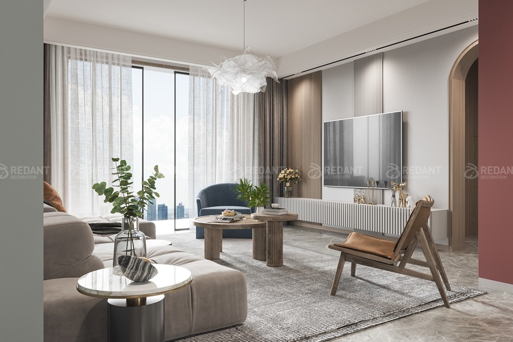 天裕人家140㎡现代风格四居室装修效果图