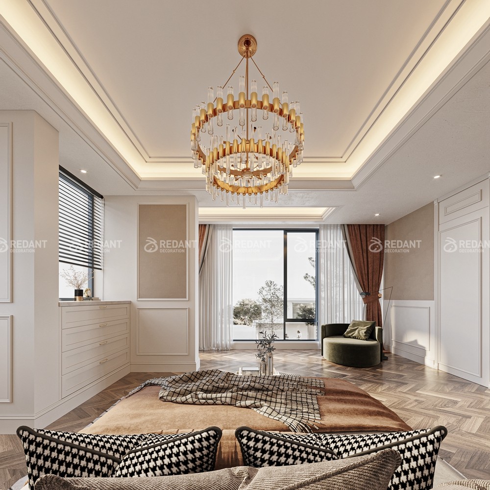 大象山舍350㎡简美轻奢风格装修效果图