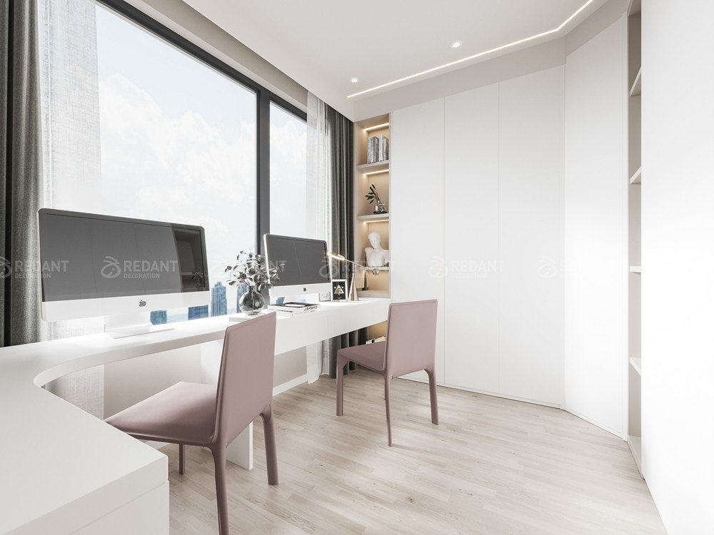 天裕人家140㎡现代风格四居室装修效果图