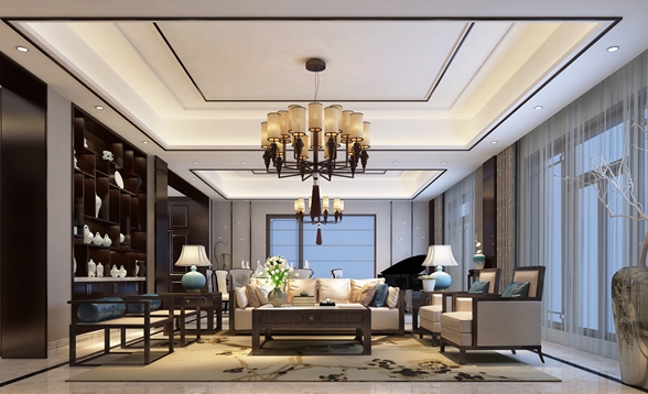 黄金水岸丨新中式