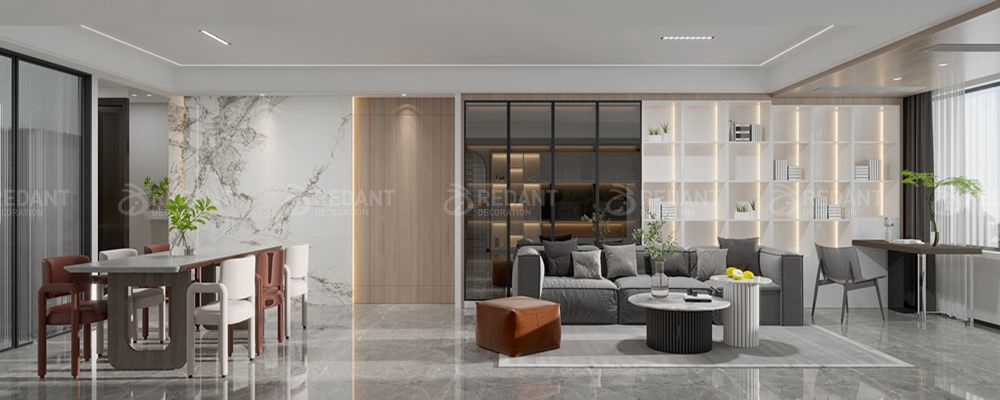 龙湖时代天街 | 135平现代风格装修案例