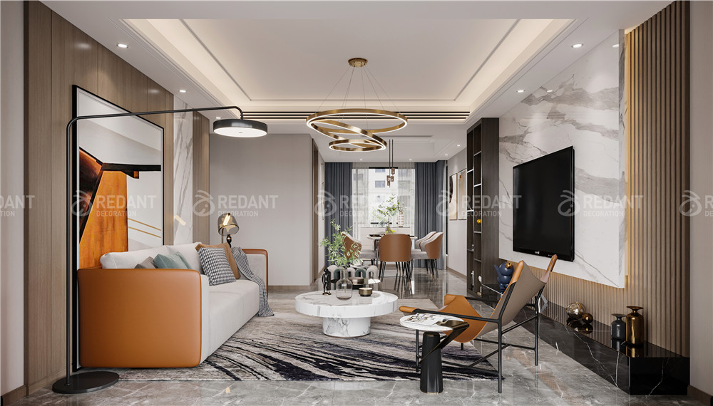 雅戈尔肖邦 丨 120㎡现代轻奢风格装修案例