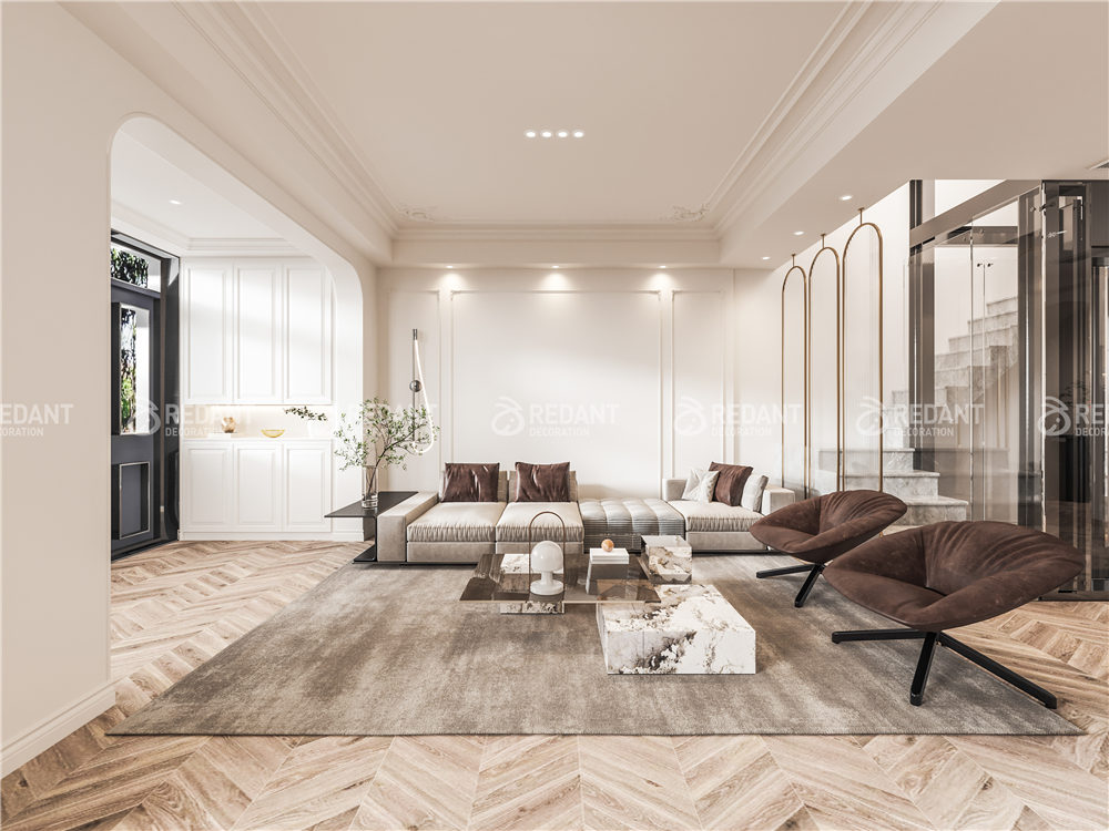 独墅湾 丨 350㎡现代风格别墅装修案例