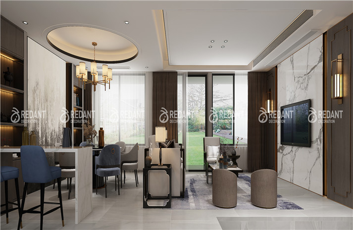 十里锦绣 |350平新中式风格案例