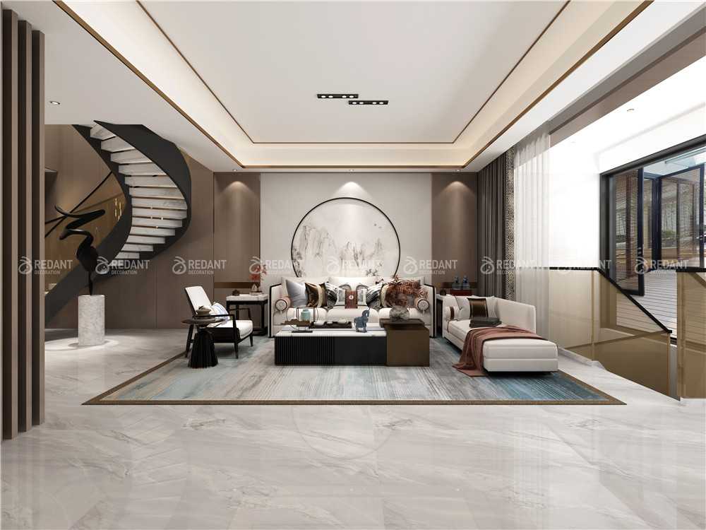 建发御珑湾 |330平现代中式风格案例