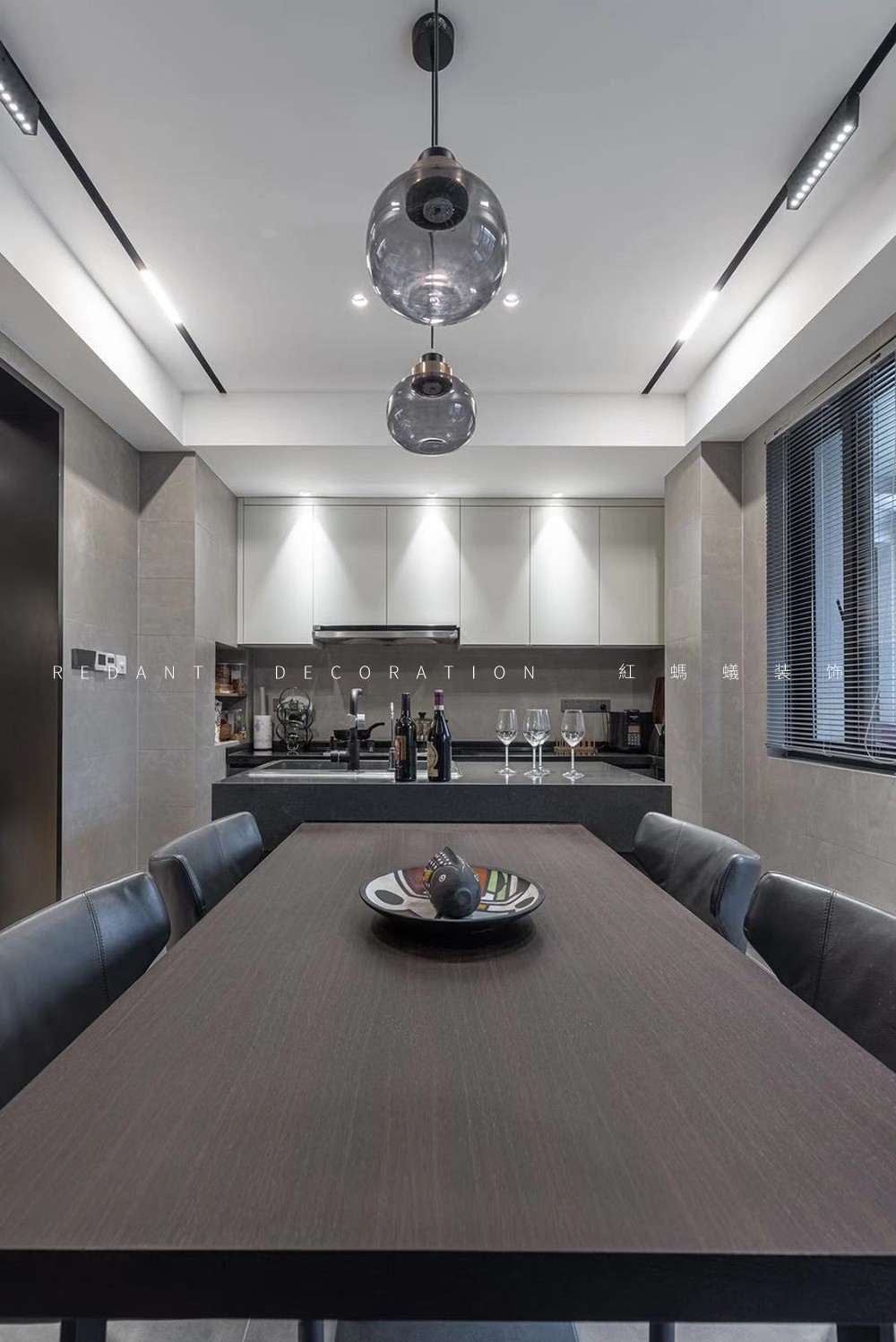 建发独墅湾140㎡现代风格叠墅实景