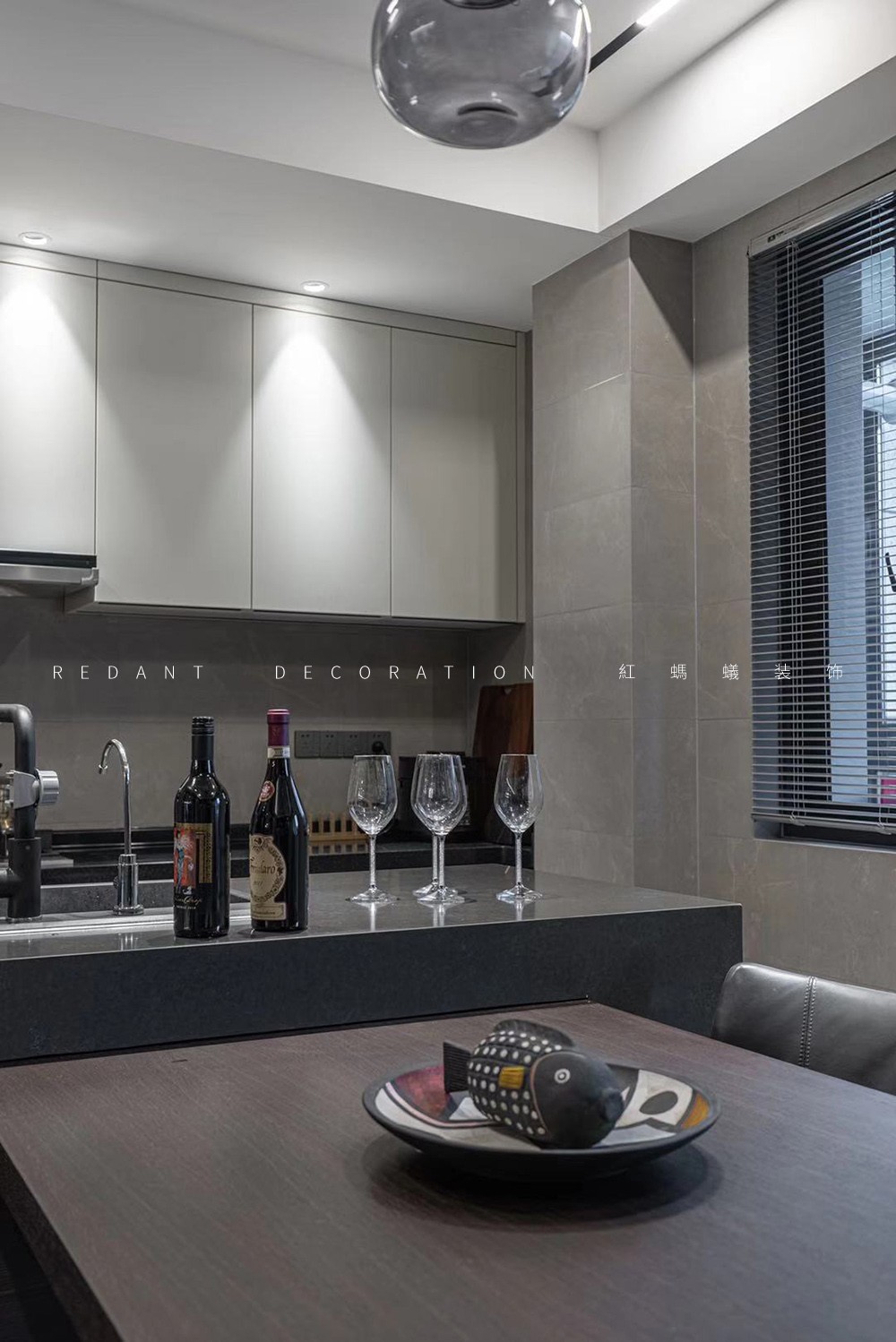 建发独墅湾140㎡现代风格叠墅实景