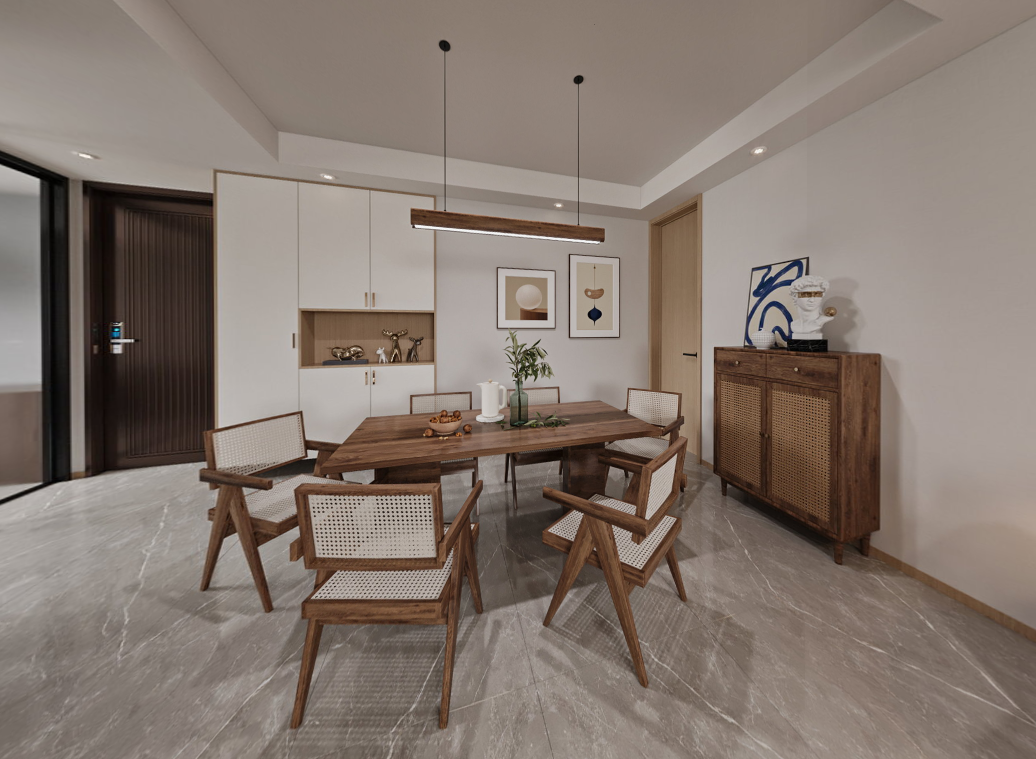 中南世纪城 | 100㎡现代风格装修实景图    