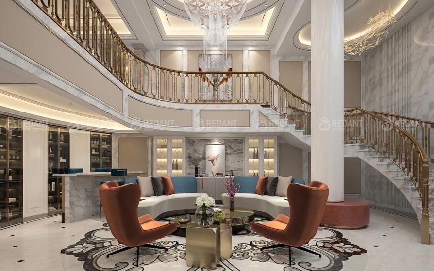 豪华别墅内部装修注意这两点 装修别墅内部的技巧