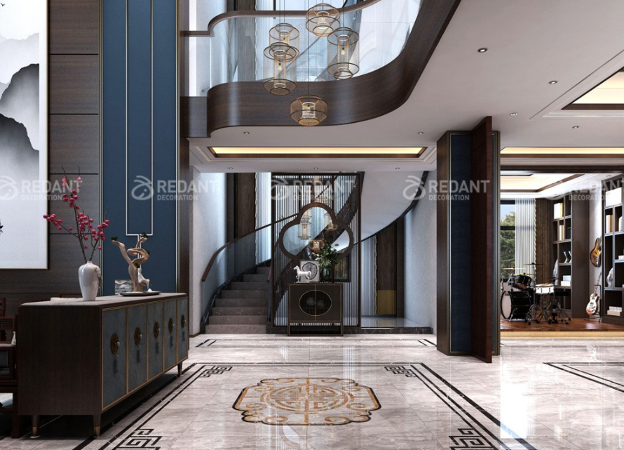 新中式装修设计效果图欣赏 装修新中式的四大注意事项