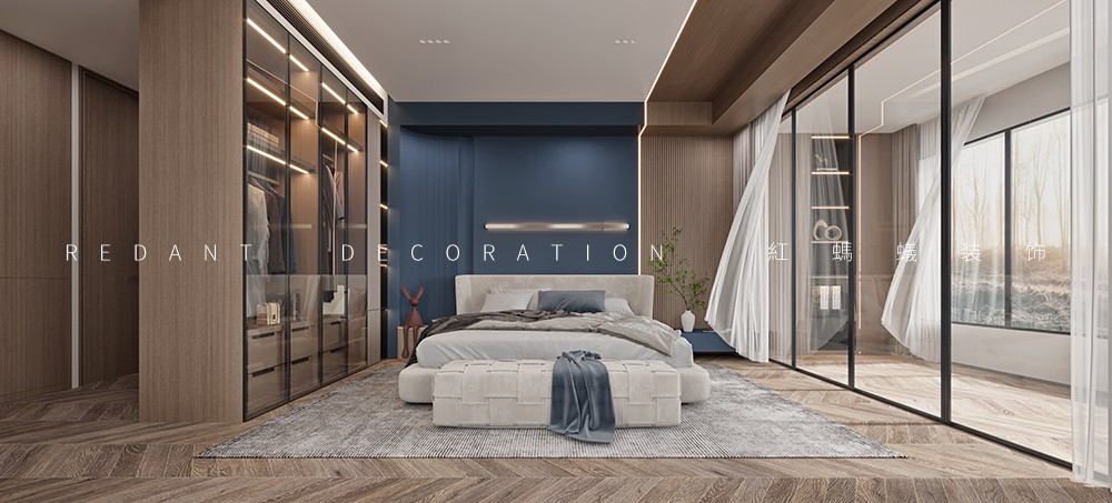 嘉宝花园现代轻奢别墅翻新装修效果图