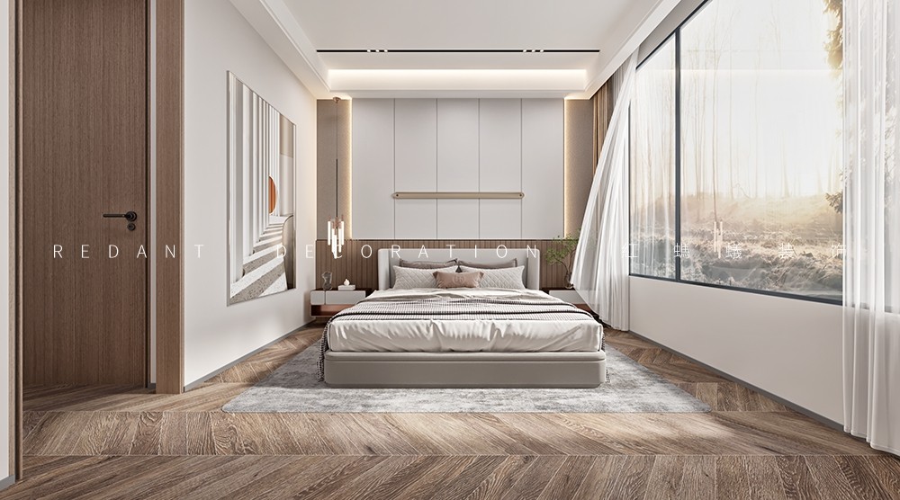 嘉宝花园现代轻奢别墅翻新装修效果图