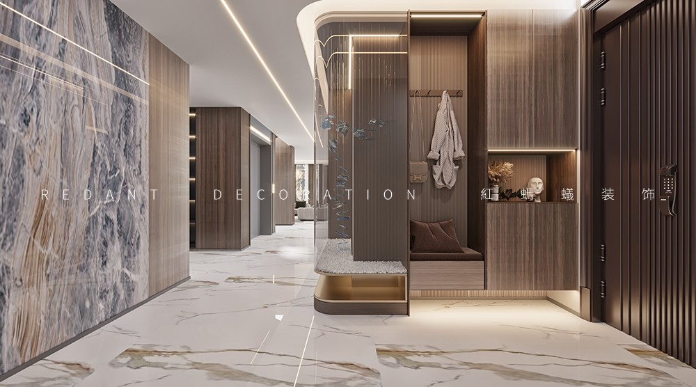 嘉宝花园现代轻奢别墅翻新装修效果图