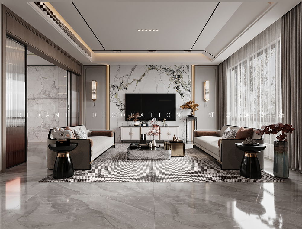  甸桥钱家巷南35号 | 360㎡现代风格别墅装修案例