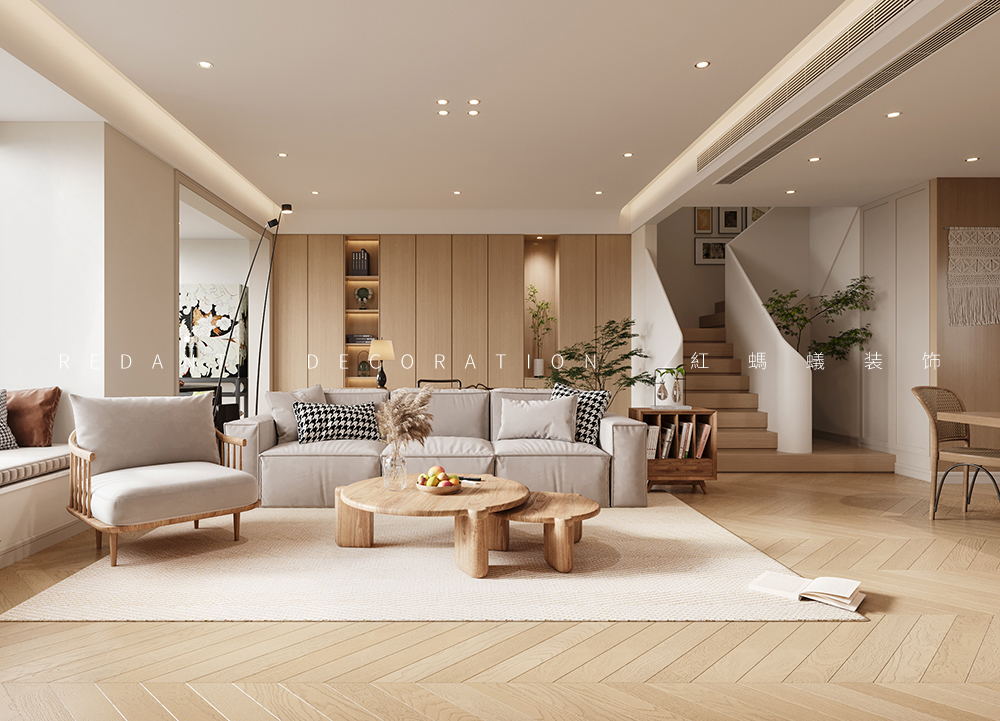 富春雅居 | 138㎡现代风格复试装修案例