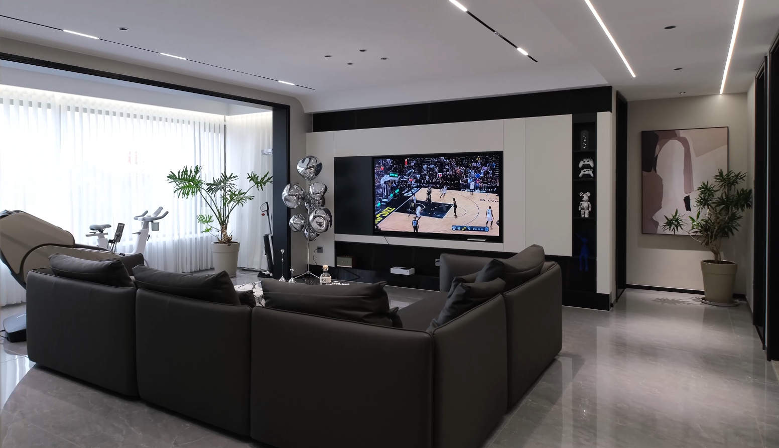 琴鸣雅苑 | 140㎡现代风格装修案例-实景视频