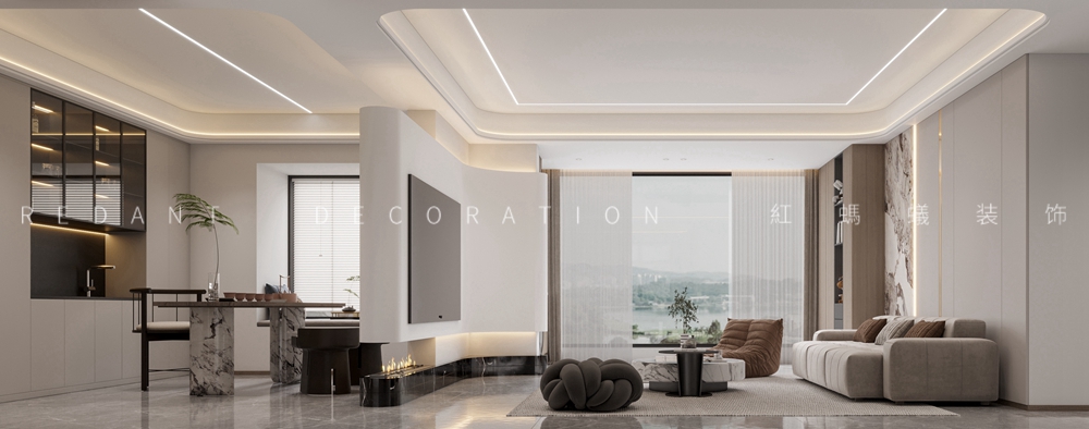 碧桂园天誉 | 140平米现代风格装修案例