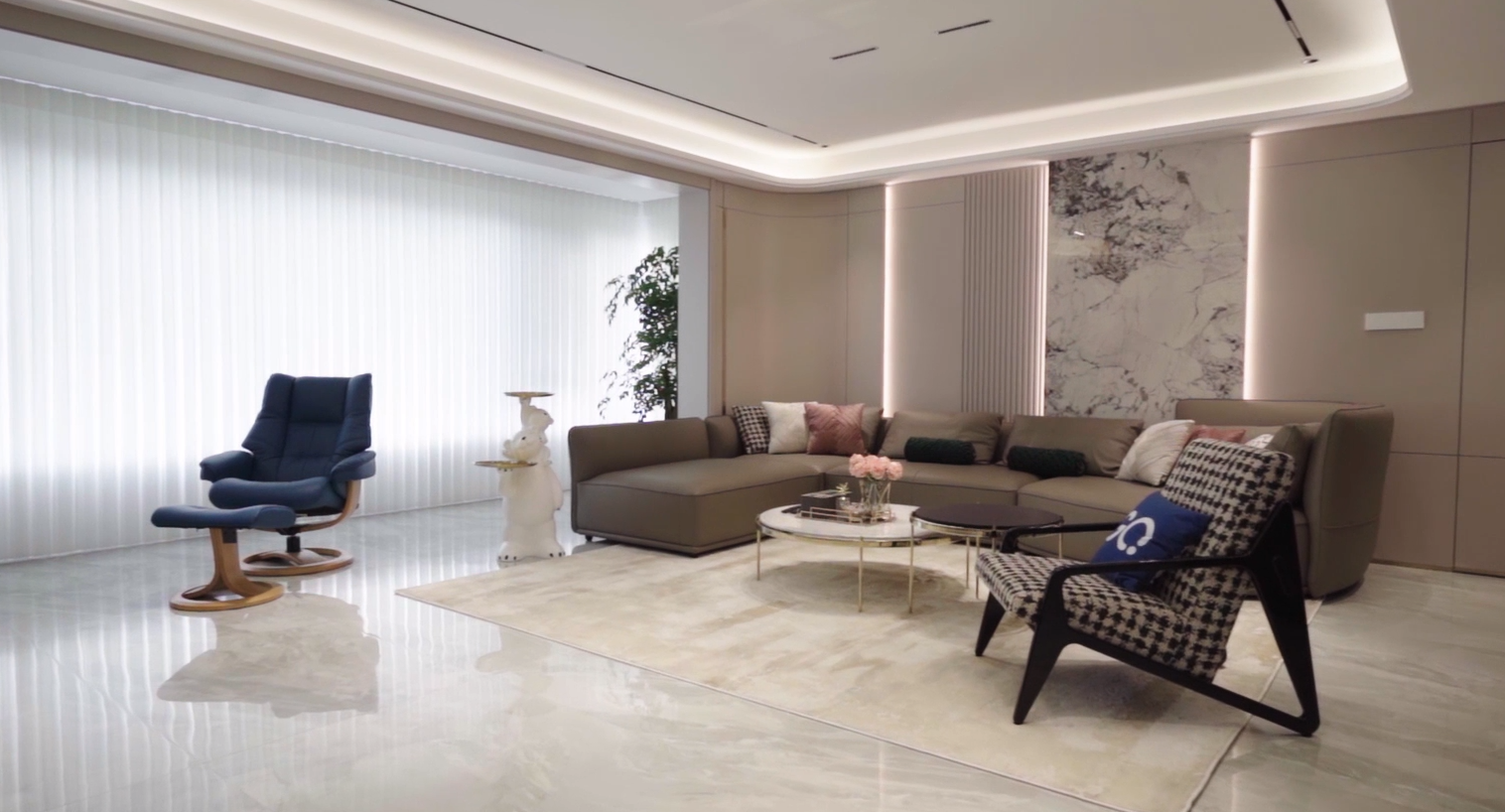 琴臻雅苑280平米装修实景视频案例