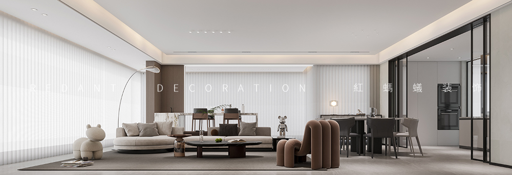 琥珀半岛 | 183平现代风格装修效果图