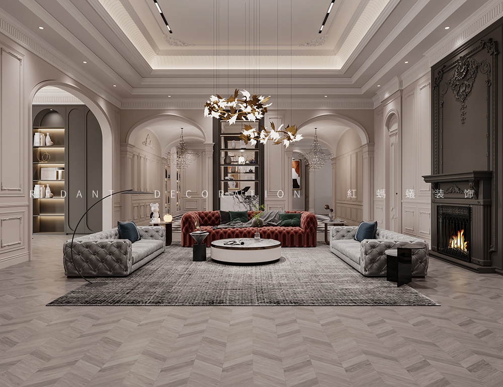 苏州装修 | 当法式的浪漫吹进家中，没人能拒绝这样的氛围感