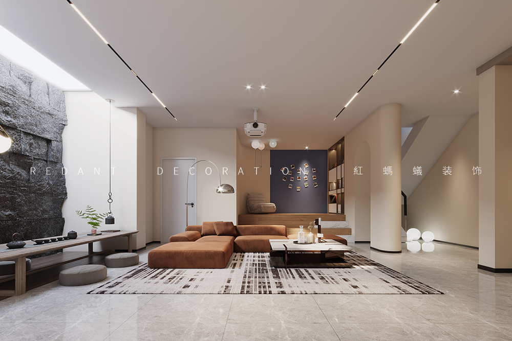 建滔裕园 | 330㎡现代风格别墅装修效果图