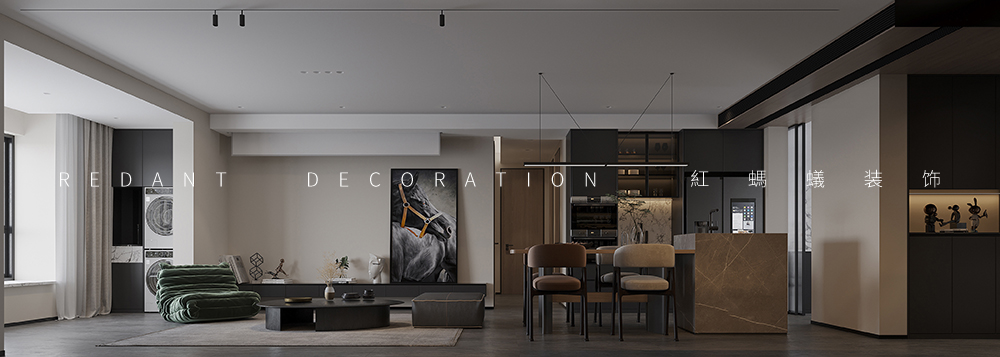 吉田国际 | 160平米意式极简风格装修效果图