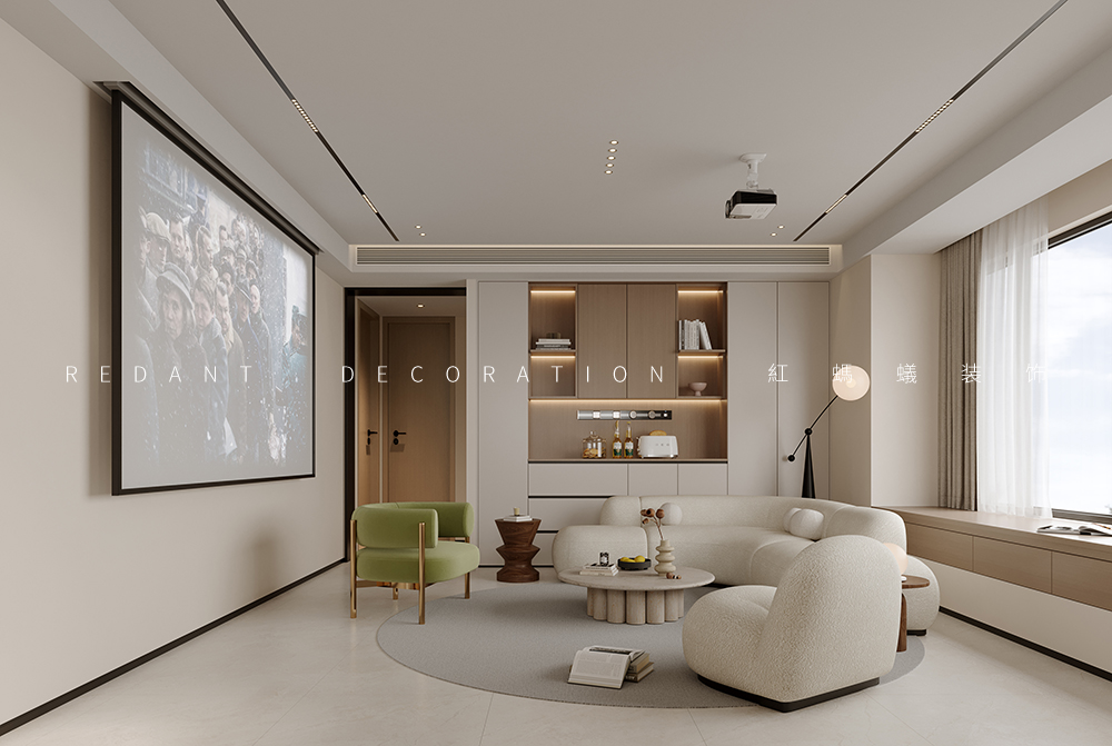 时代悦庭 | 135平米现代风格装修效果图