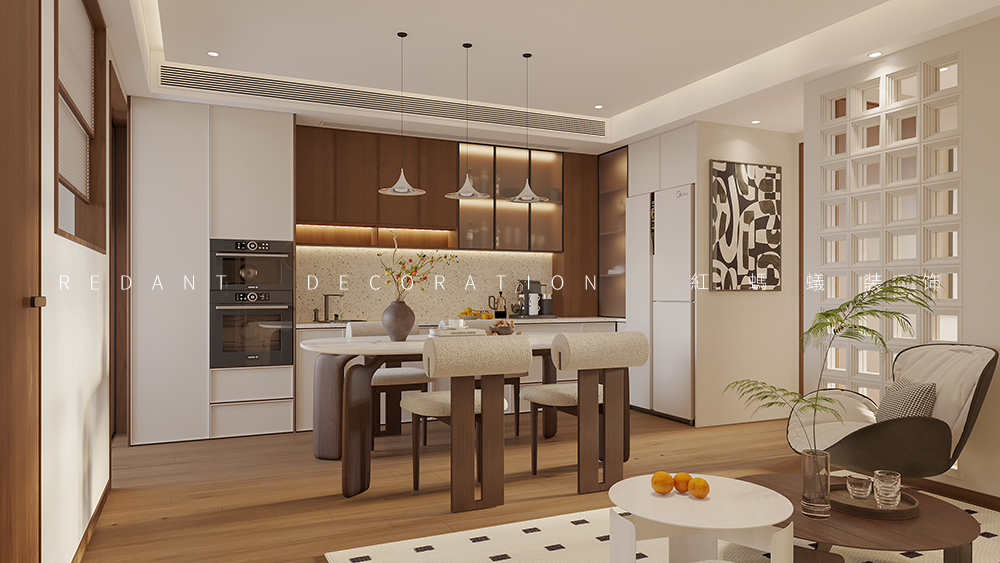 金帝名园 | 135平米美式风格装修效果图