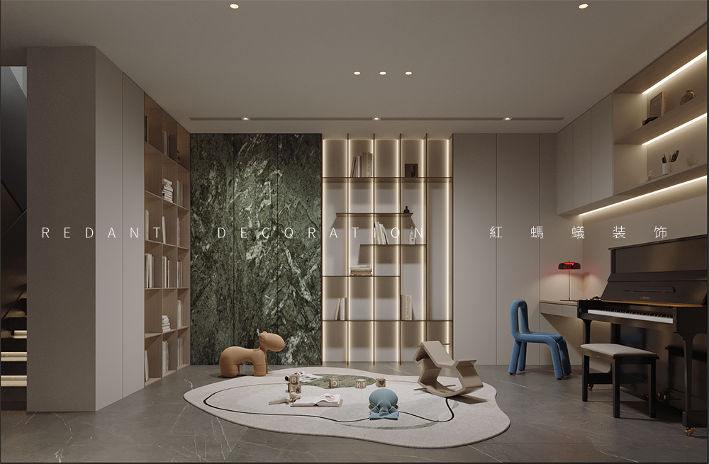 姑苏院子 | 569平米现代风格别墅装修效果图