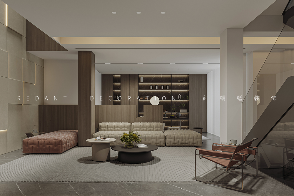 姑苏院子 | 569平米现代风格别墅装修效果图